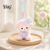 Plushie Gift for Girls Goodnight Sheep Plush Keychain, Cute Sleepy Lamb Stuffed Toy with Nightcap, Toddlers Soft Fluffy Bag Charm Backpack And Nursery