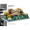 MOC World Famous Architecture Edifice Opera House Building Blocks Villa Savoye Bridge Tower Toy Children Birthday Christmas Gift