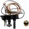 10002265 Replacement Propane Gas(LPG) 3 Way Pilot Assembly compatible with for Majestic Temco, and Vermont Castings gas stoves