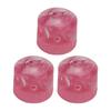 3Pcs Electric Guitar Knob String Potentiometer Controller Instrument Accessory Set Kit Pink