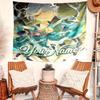 Witch Hat Atelier Tapestry with Custom Name Wall Hanging Room Background Cloth Home Decor Beach Mat Yoga Mat Sofa Bed Sheet