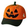 Halloween Gresskar Baseballcaps Unisex Justerbar Broderi Gresskarfjes Pappa-caps Bomull Truckerkeps for Halloween Fiske Camping Tennis