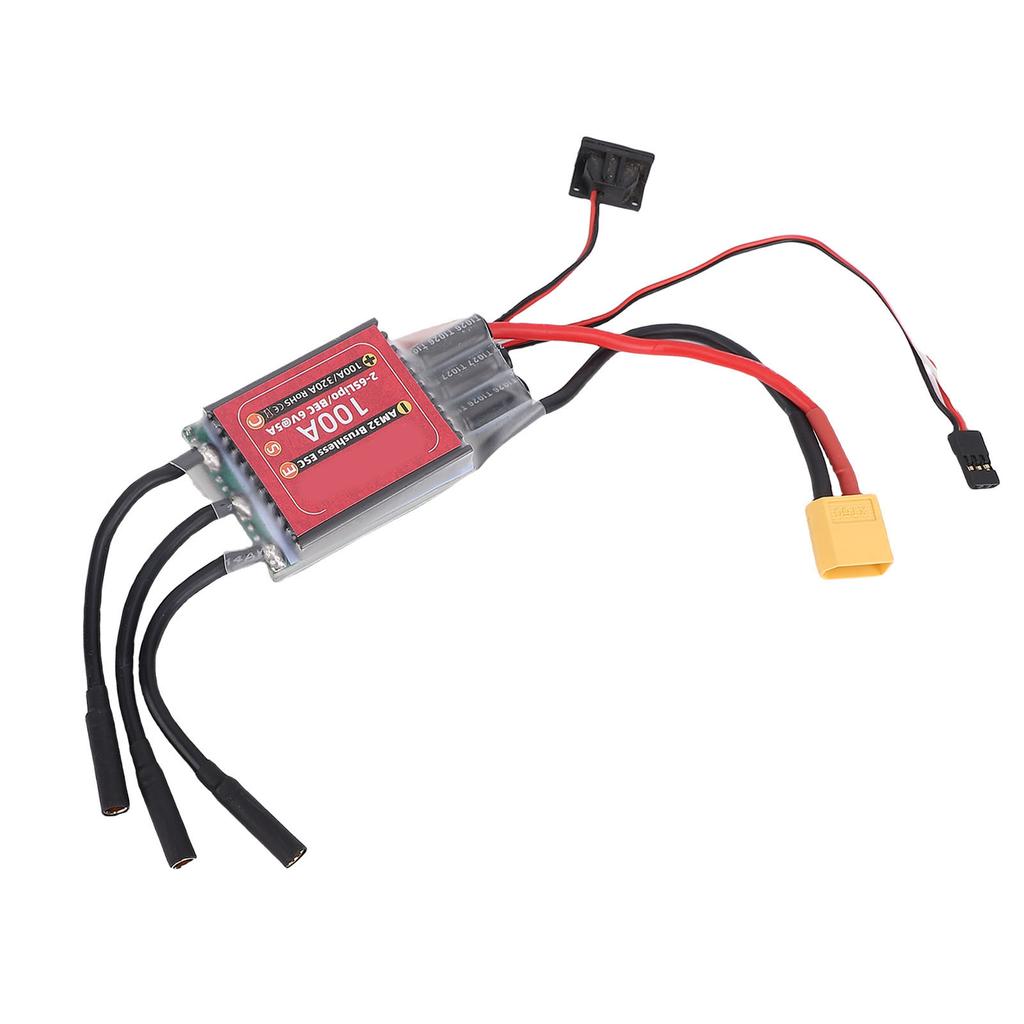 ESC Adatto per Motore Brushless 3650 3665 3670 3674 Open Source AM32 100A Regolatore Elettronico di Velocità