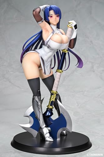 Q-six Taimanin RPGX Pale Young Purple Yatsumurasaki 1/6 Scale PVC Painted Complete Figure -