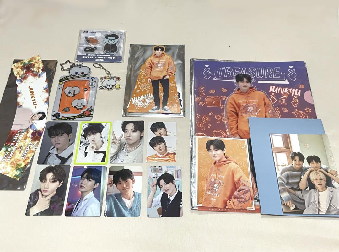 

[USED] treasure Junkyu trading card goods 15 pieces sold in bulk