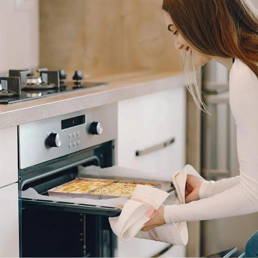 Rektangulär/Fyrkantig Bakform i Rostfritt Stål Justerbar Mousse Tårtring Bakverk