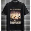 Funny Explorer Club Edition Spelunker Graphic Tshirt Pure Cotton Shortsleeve Humor Style Fashion Casual Tee Outdoor Clothing
