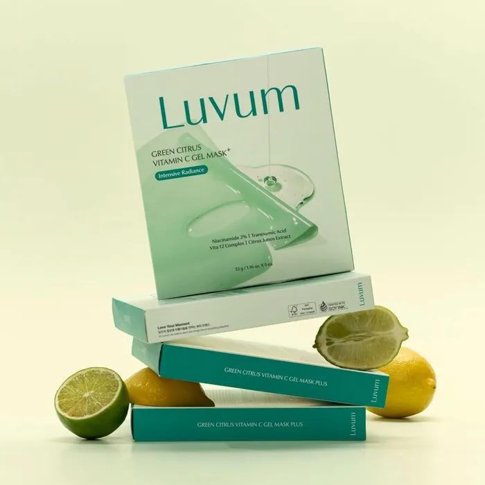 Green Citrus Vitamin C Gel Mask Plus 5 Sheets, 2-Pack (10 Sheets)