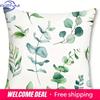 Home Decor Eucalyptus Leaves And Be Still Cushion Covers Pattern Cushion Cover Suitable For Sofa Bedroom Car Pillow Cover