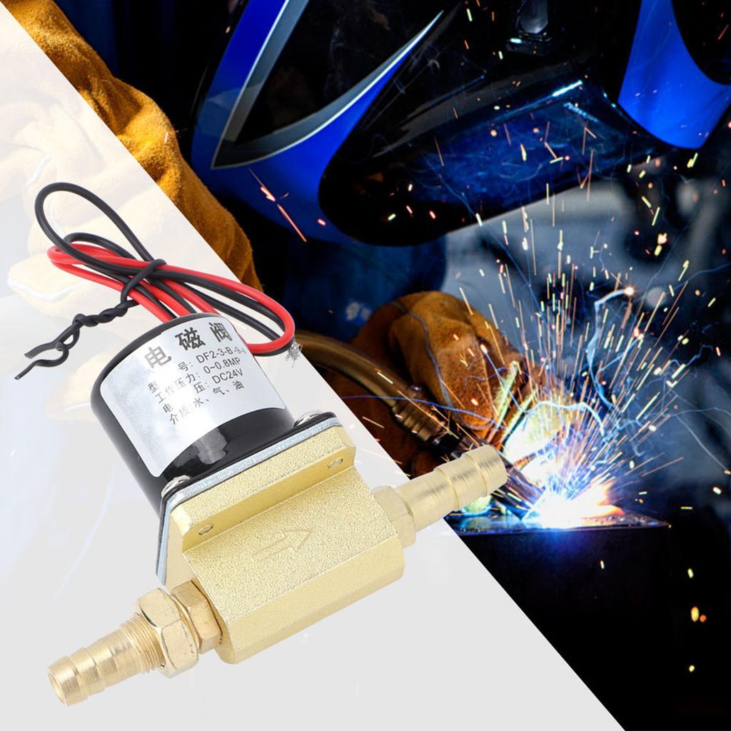 Schweißmaschine Magnetventil 0~0.8mpa für Wasser Gas Aron CO2 G18""(DC24V)