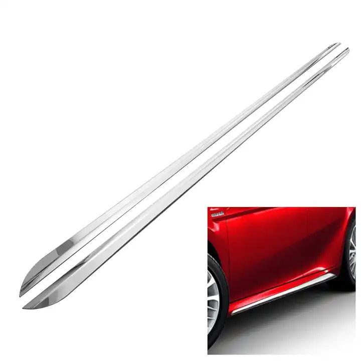 Fits 2017-2021 Toyota Camry XV70: Rear Guard Plate, Door Edge Strip, Grille, and Other Exterior Parts.