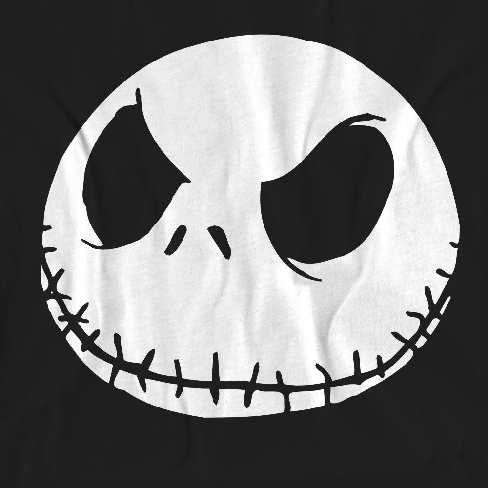 The Nightmare Before Christmas Unisex Adult Jack Face T-Shirt