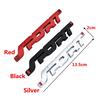 Cwykqr1 3D SPORT Graphic Logo Personality Car Metal Sticker Badge Emblem Sticker Auto Trunk Fender Decal For Mitsubishi Car Universal