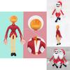 Jack Skellington Santa Claus Plush Toy Perfect Christmas Gift For Kids