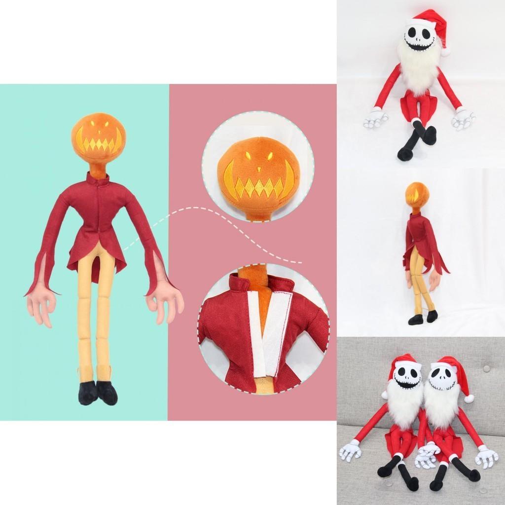 Jack Skellington Santa Claus Plush Toy Perfect Christmas Gift For Kids