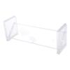 Multipurpose Clear Sturdy Plastic Makeup Holder with Multiple Layers Portable for Bedroom Accessory Organization