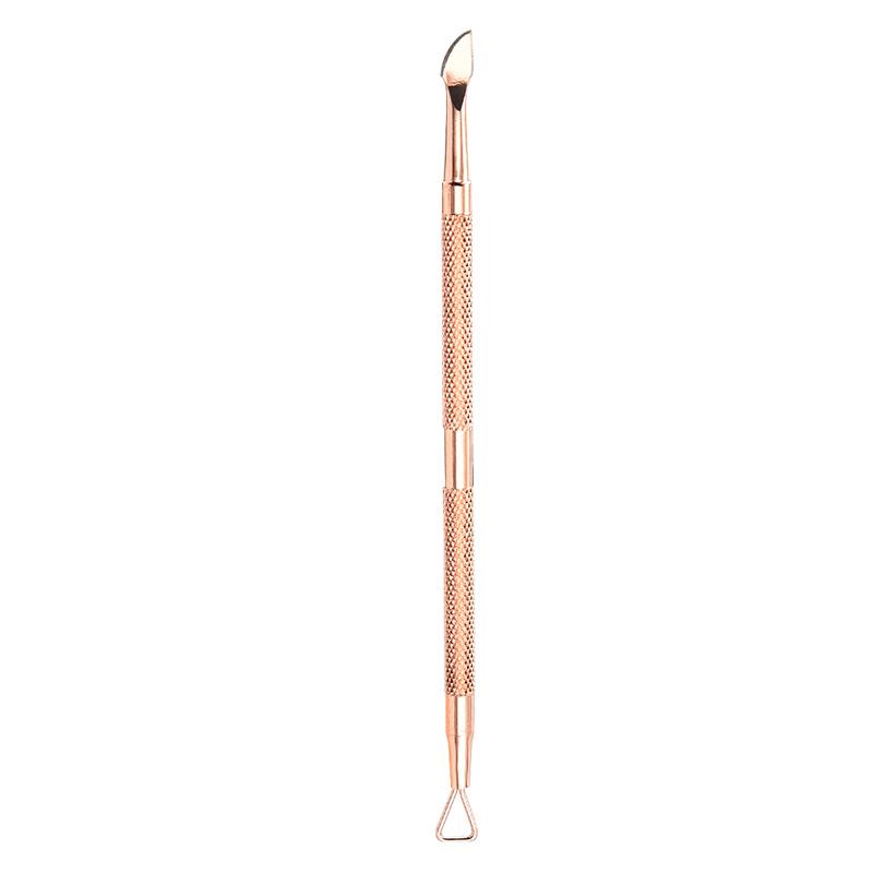 Rose Gold Stainless Steel Cuticle Remover & Pusher Manicure Tool Set