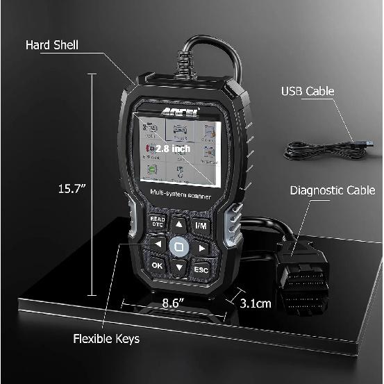 

For Land Rover Jaguar Car All System Diagnosis Tool ANCEL LD700 OBD2 Scanner EPB BMS DPF ABS TPMS Oil Reset OBDII Code Reader LD700