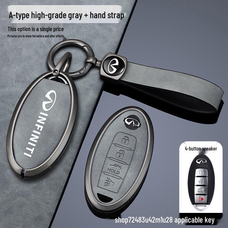Infiniti Key Case: Full Wrap for Q50L, QX50, Q70L, G25, and FX35