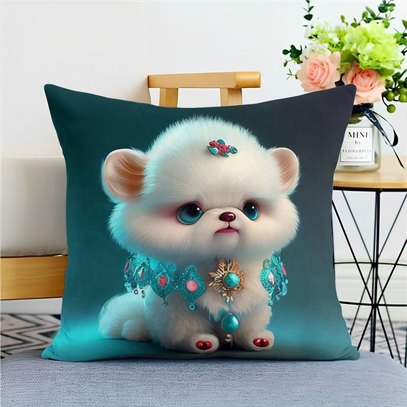 Cartoon Zodiac Pillowcase Dormitory Decoration Office Living Room Home Pillowcase
