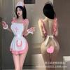 Sexy Lingerie Sexy Cross Little Nurse Cosplay Pure Lust Halter Apron Little Maid Uniform