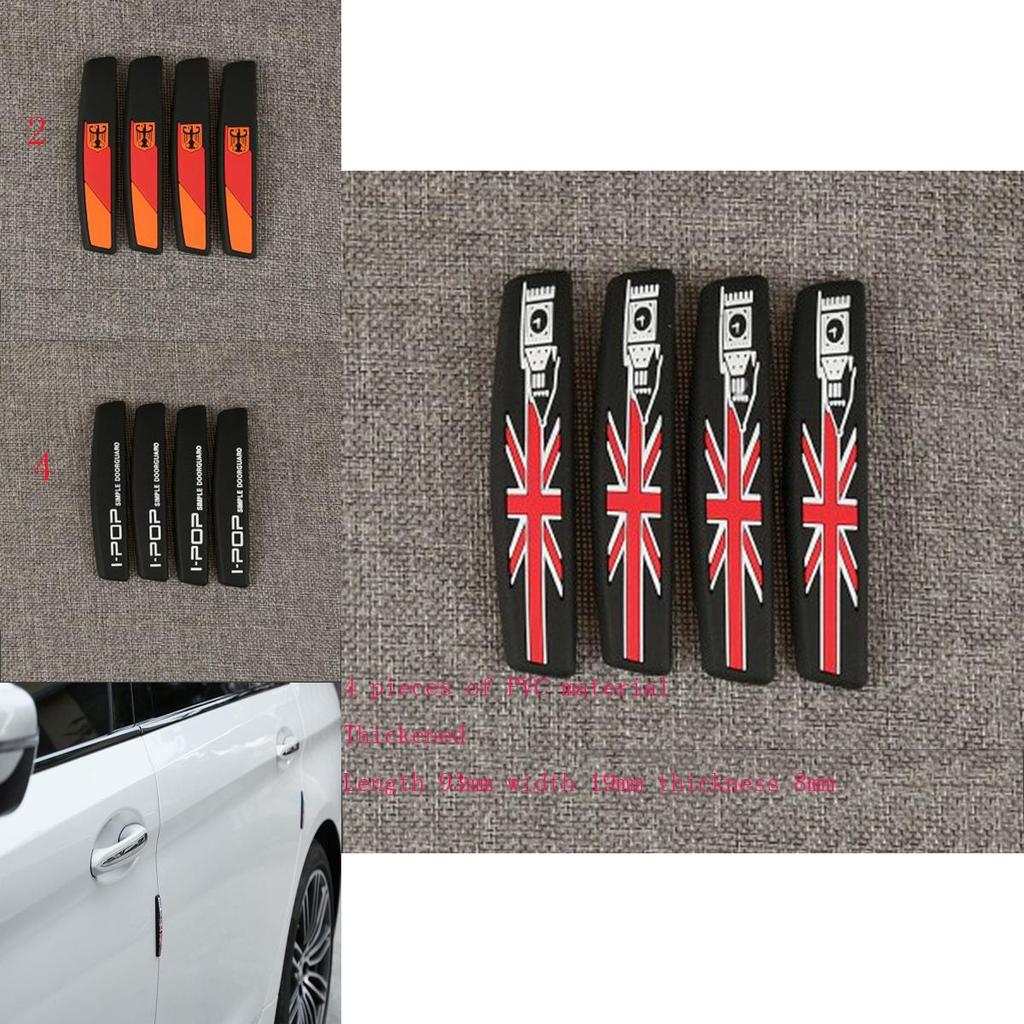 Premium Qualität 4 Stück Autotürkantenschutzleiste Kratzschutz für ultimative Sicherheit