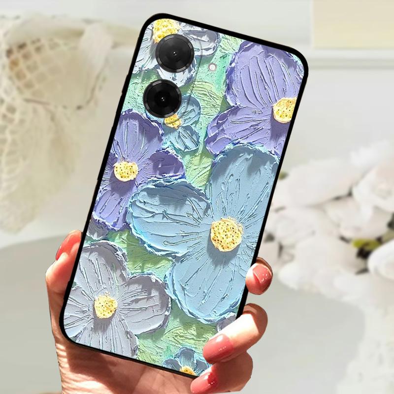 Phone Cases For Poco C71 4G Bumper Soft TPU Back Cover Case For Xiaomi Redmi A5 4G Cartoon Animal Shockproof Silicone Funda Capa