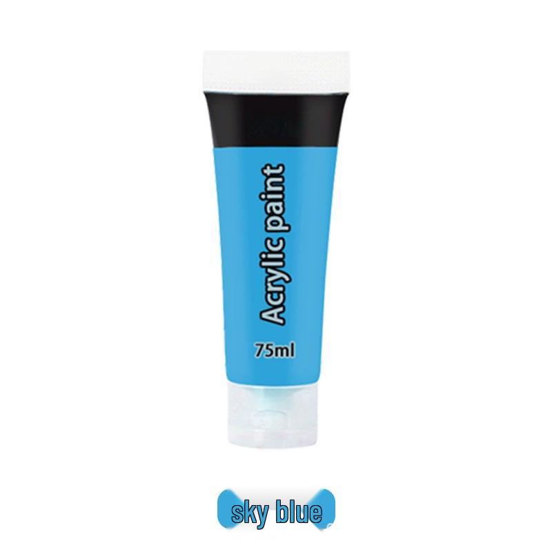 Acrylic Paint 75ml Tube - Waterproof Student Art & Wall Paint