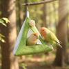 Triangular Summer Cooling Nest Cooling Mat Bird Hanging Tent Triangular Bird Hut  All Season