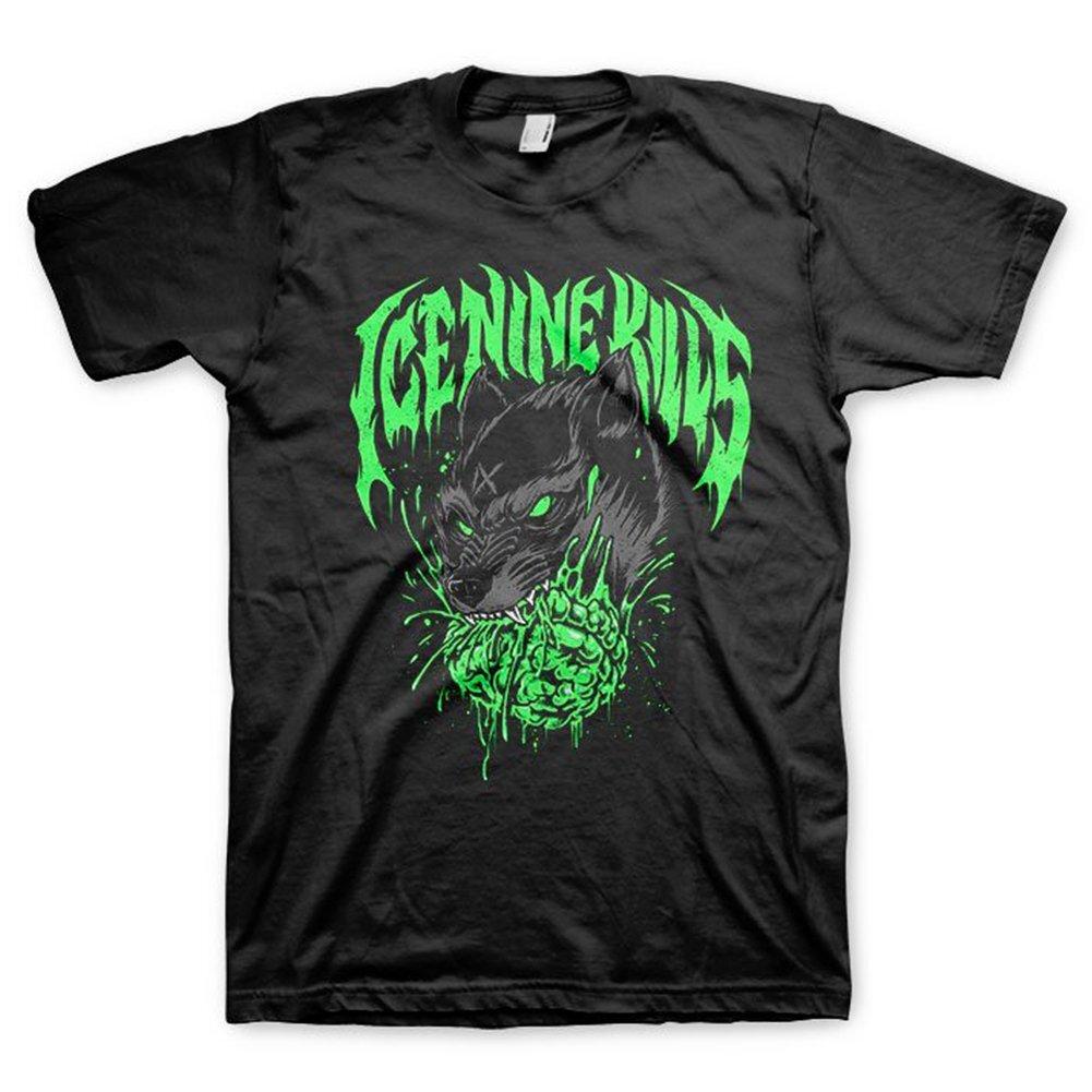 Band Ice Nine Kills T-shirt - Wolf Eating Brain Shirt - New XL