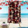 Spain Print Beach Towel, Large Soft Quick Dry Towel for Beach Camping Swimming