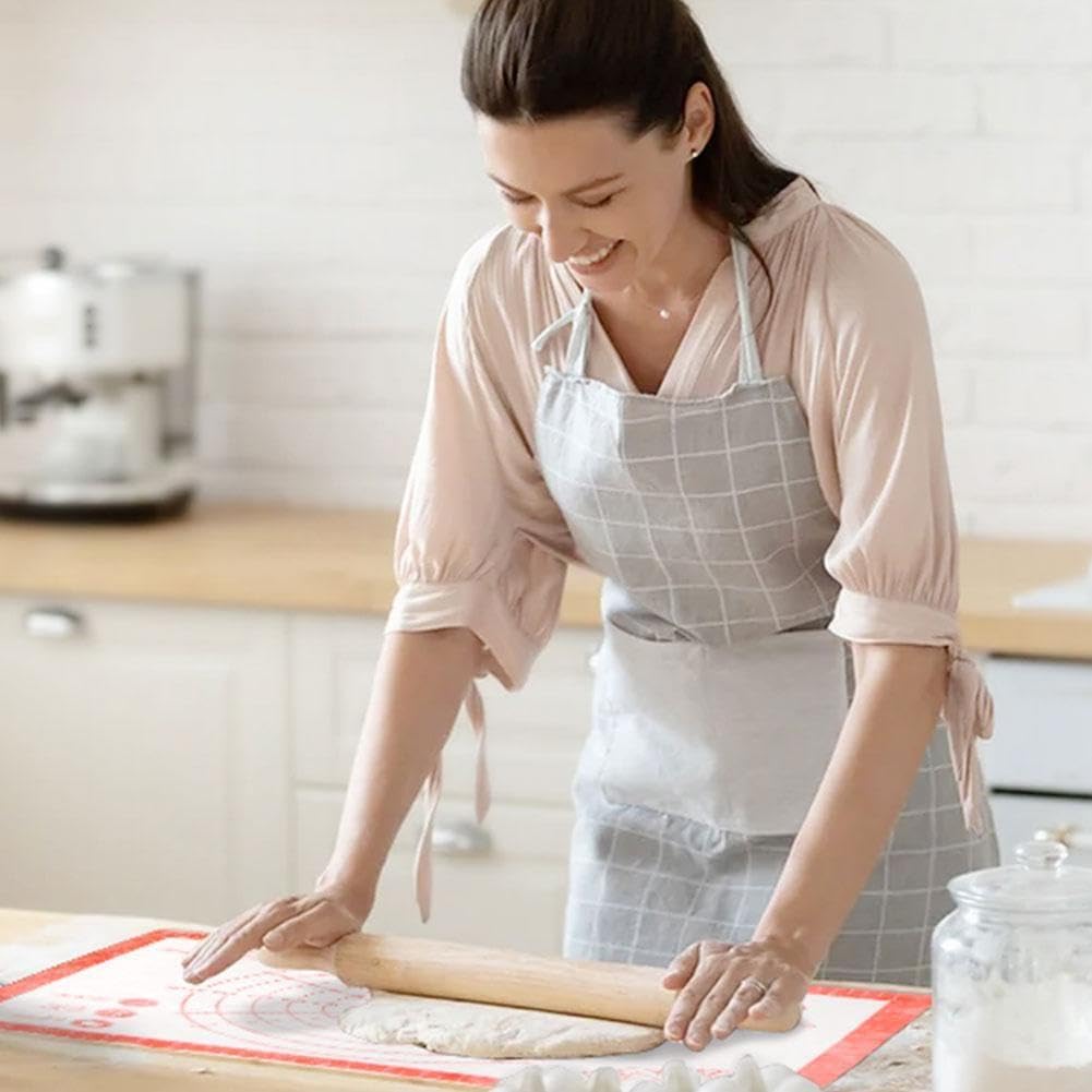 Non Stick Silicone Baking Mat Non Slip Kneading Dough Mat Pastry Mat With Measurements Pizza Cake Sheet Liner Cooking Tools