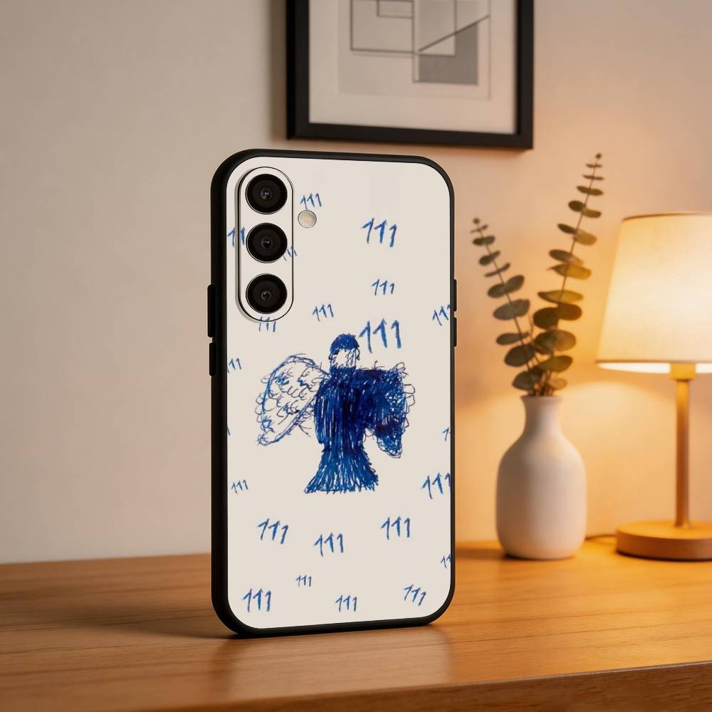 Singer M-Milo J Phone Case For Samsung A73,72,71,A52,51,40,41,A22,A32,31,A13, Soft Black Shell