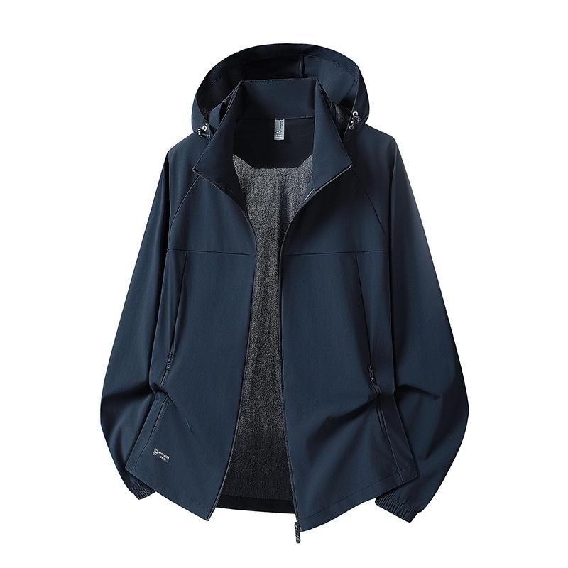 Ice silk sunscreen clothing for men and women, light and breathable in summer, ice-feeling outdoor UV-proof skin clothing jacket 1 formulated LOG