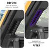 2 set A-Pillar Air Vent AC Outlet Cover Trim Decor For Ford Bronco + Purple
