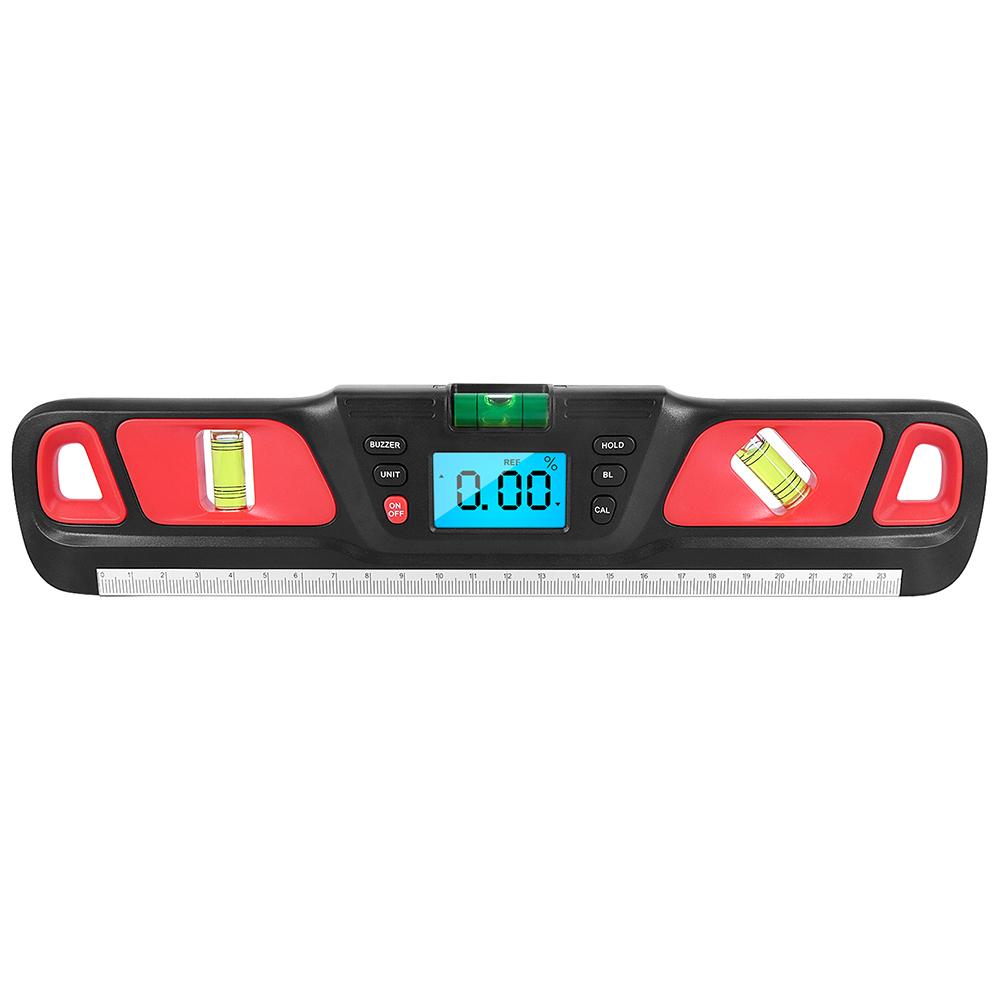 Digital Spirit level Inclinometer Horizontal Scale Ruler Bubble Electric Level 360 degree Angle Finder Protractor