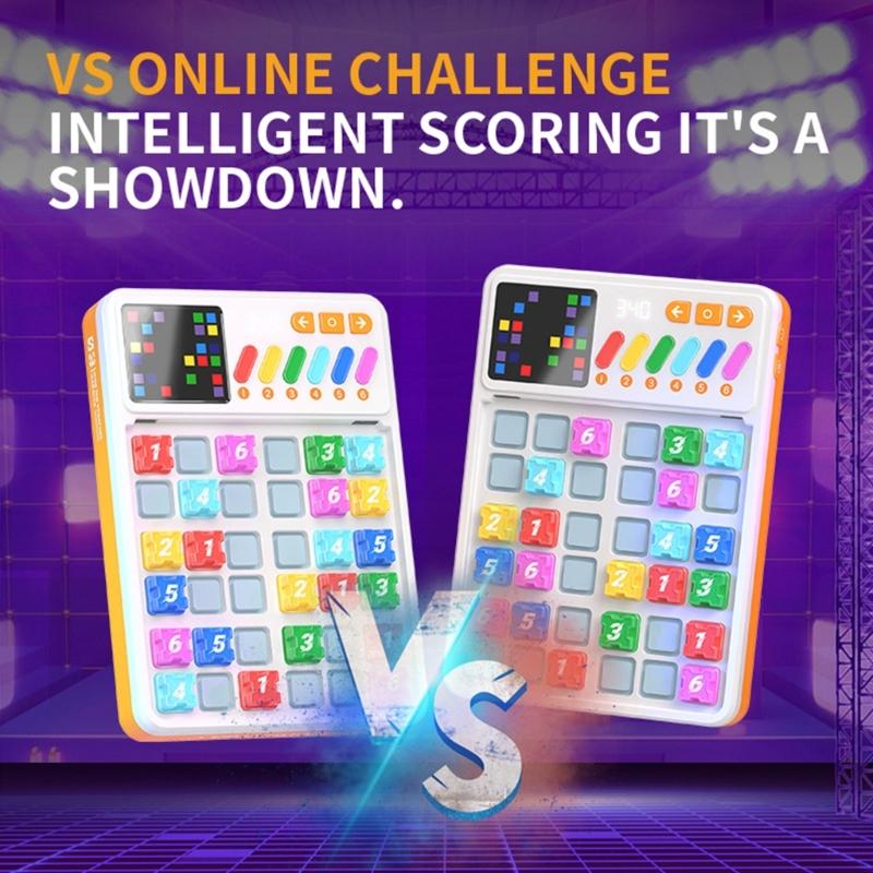 Interactive Electronic Sudoku Game For Children Portable Brain Training Puzzle Ages 6-12
