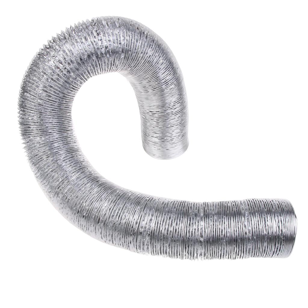 Dryer Vent Hose Air Duct Aluminum Ducting with 2 Screw Clamps 1.97in Diameter Dryer Vent Hose for Air Conditioning