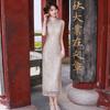 National Style New Chinese Style Suzhou Long Cheongsam Improved Young 1011 New Women's High-end Retro Dress Summer