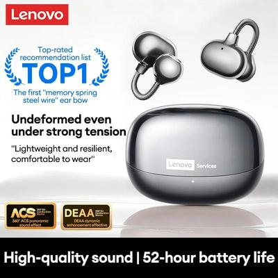 Original Lenovo LES120 Ear Clip TWS Bluetooth V6.0 Earphones HD Call Hi-Res OWS Earbuds Long Endurance Wireless Sports Headphone New