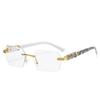 Xiaomi New Style Frameless Rimless Sunglasses For Women, Fashionable And Trendy, With Gradient Oceanic Lenses 1326