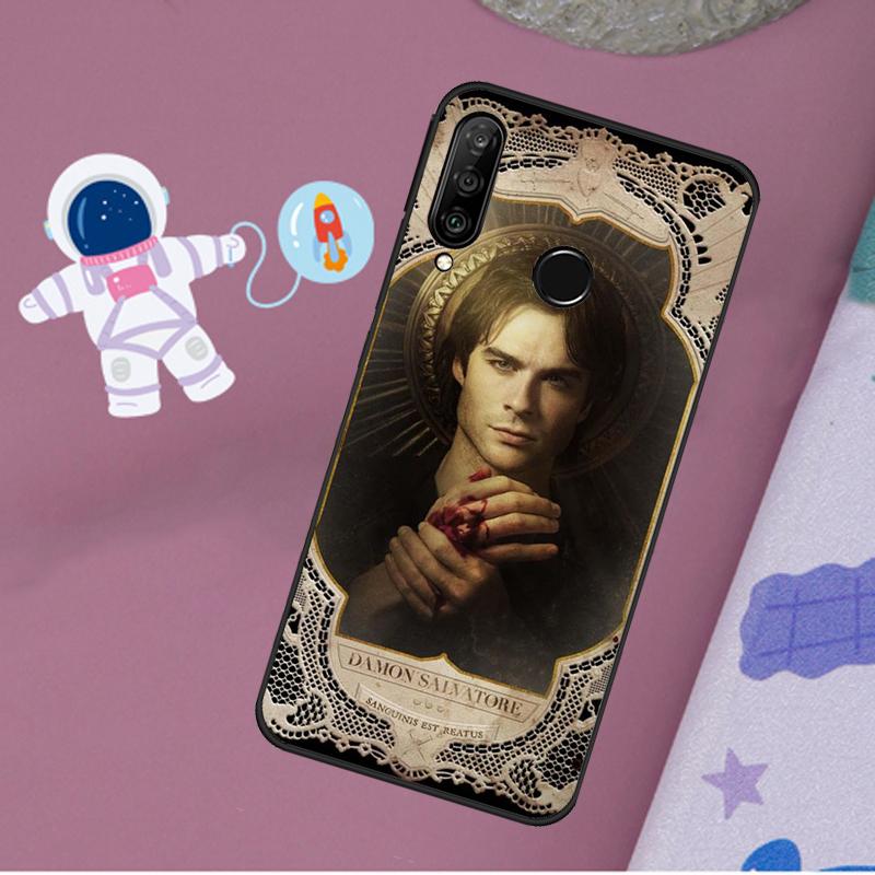 Damon Salvatore Vampire Diaries For Huawei Nova 12s 12i 11i 8i Y73 Y72 Y61 Y91 Y90 Y70 Y60 9 10 SE P30 P40 Lite P60 Pro Case