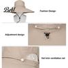 Windproof Hat for Riding Sun Men And Women, Breathable Wide Brim Fishing Outdoor Work Hat, UV Protection Cap Camping Hiking Gardening