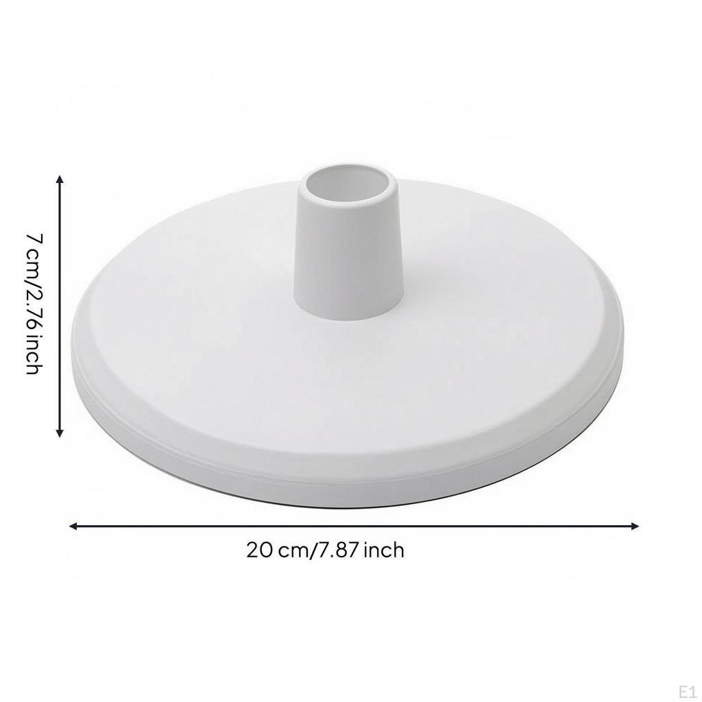Weißer Pool Skimmer Staubsaugerplatte Kunststoff Premium Schlank
