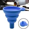 Universal Foldable Silicone Funnel for Engine Oil and Washer Fluid – Portable, Flexible, and Ideal for Car Maintenance