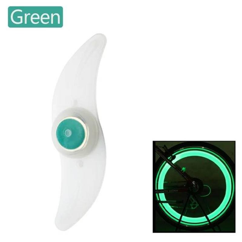Bike Wheel Spoke Light Tire Lights 3 Mode LED Tyre Tire Flash Lamp Bike Safety Warning Easy To Install MTB Bicycle Accessories