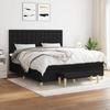 VidaXL Divan Bed with Mattress Black 180x200 Cm Fabric - Model 3137495
