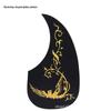 Folk Acoustic Guitar Pickguard Sticker for 40-41 Inch Guitars