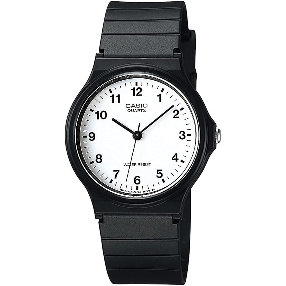 [Casio] CASIO Analog Watch, Cheap Casio MQ-24-7BL, Urethane Strap, Unisex, White, Overseas Model [Parallel Import]