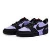 Nike Court Borough Slip Resistant Low top Skateboard Shoes Women's Black Purple BQ5448-110(Team80-S-BOX)
